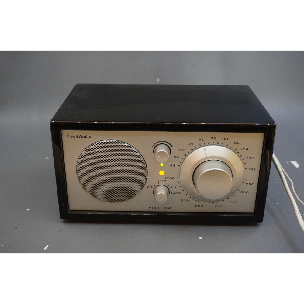 Tivoli Audio Model One AM/FM Radio Henry Kloss Black Ash - Tested Working